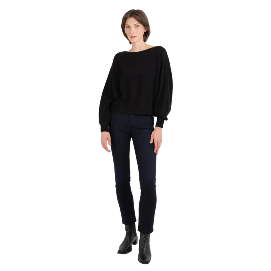 Abby Balloon Sweater (Black)