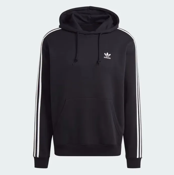 adidas  |Stripes Unisex Street Style Plain Logo Hoodies