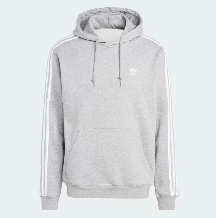 adidas  |Stripes Unisex Street Style Plain Logo Hoodies