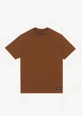 Afends Classic Hemp Retro T-Shirt Toffee