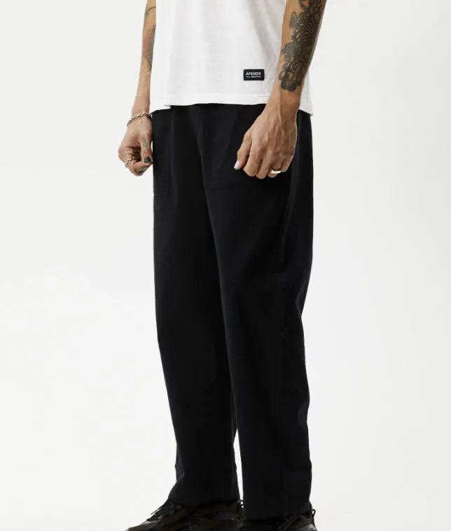 Afends Hemp Cabal Elastic Waist Technical Pants