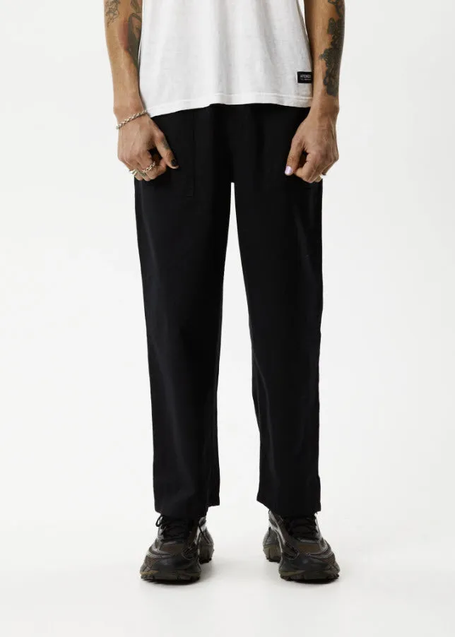 Afends Hemp Cabal Elastic Waist Technical Pants