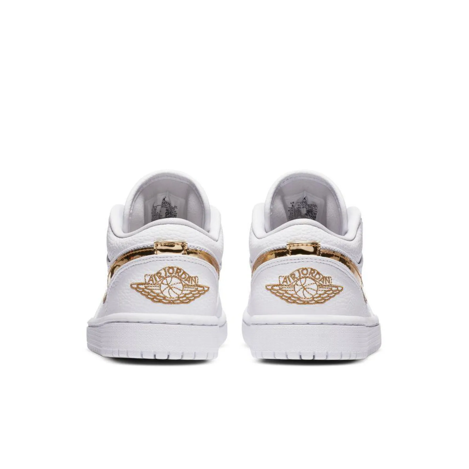 Air Jordan 1 Low SE Women's Shoes "White Metallic Gold"