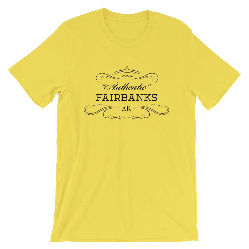 Alaska - Fairbanks AK - Short-Sleeve Unisex T-Shirt - Authentic