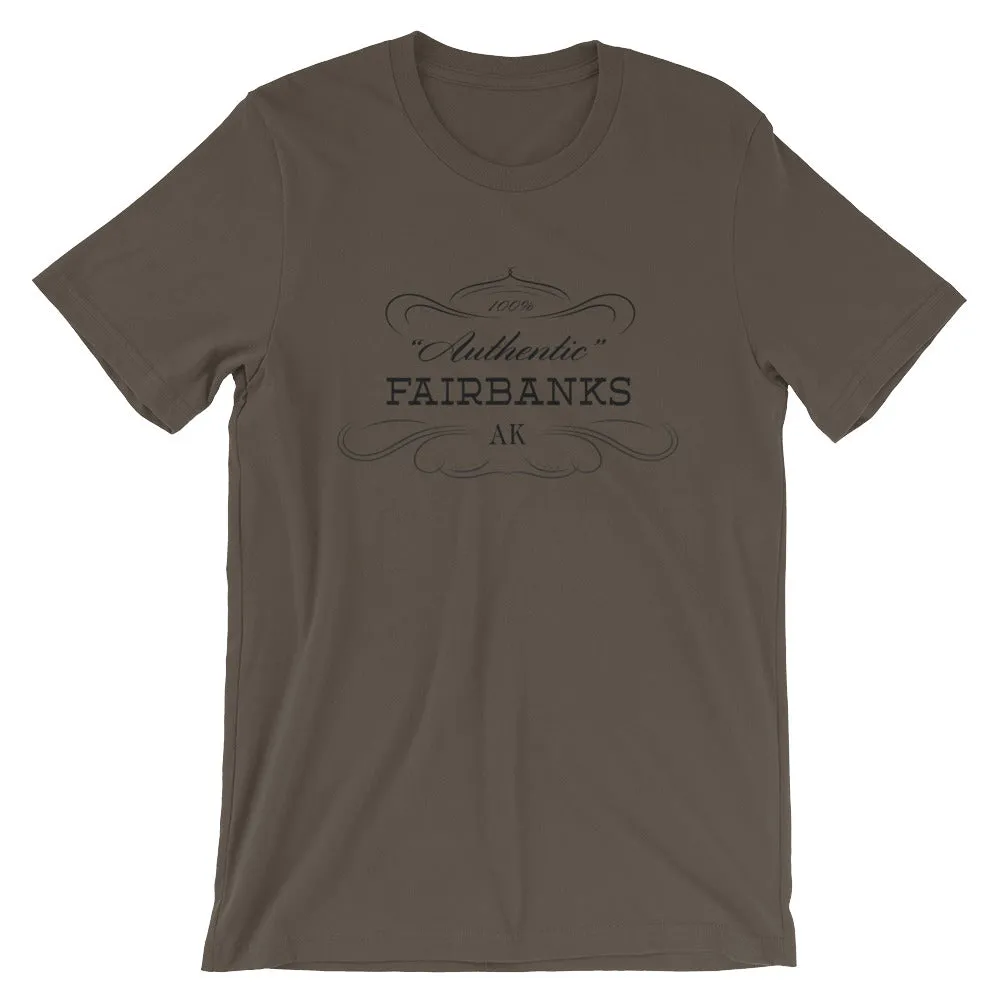 Alaska - Fairbanks AK - Short-Sleeve Unisex T-Shirt - Authentic