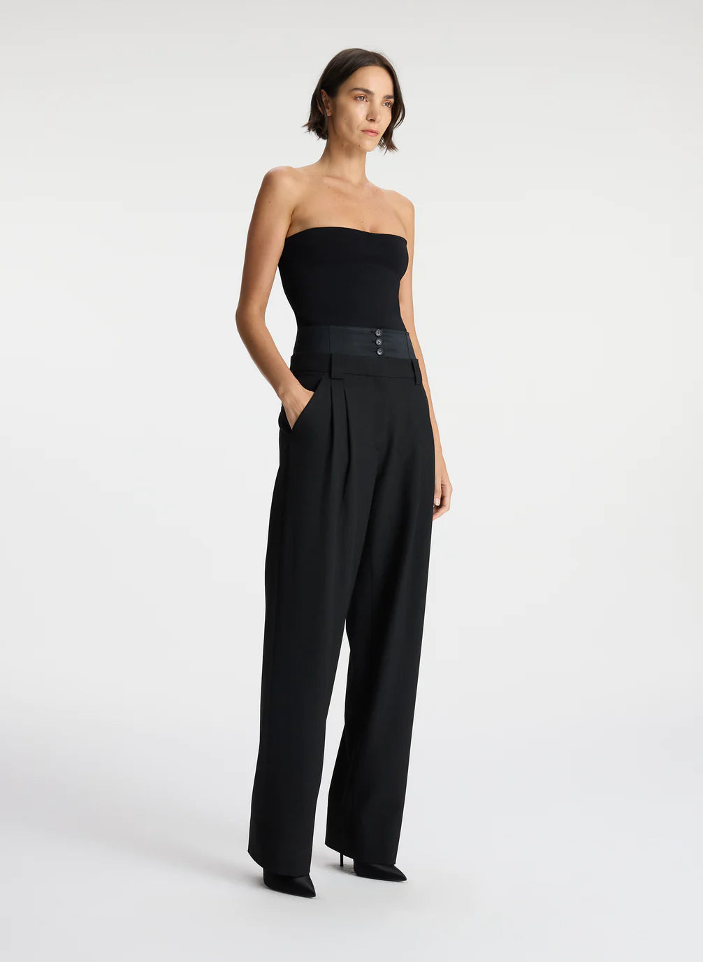 A.L.C. Brady Pant in Black