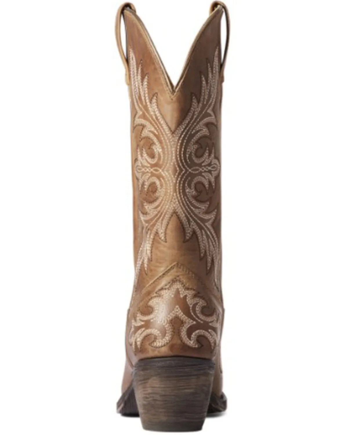 Ariat Women's Natural Tan Circuit Rosewood Full-Grain Western Boot - Square Toe