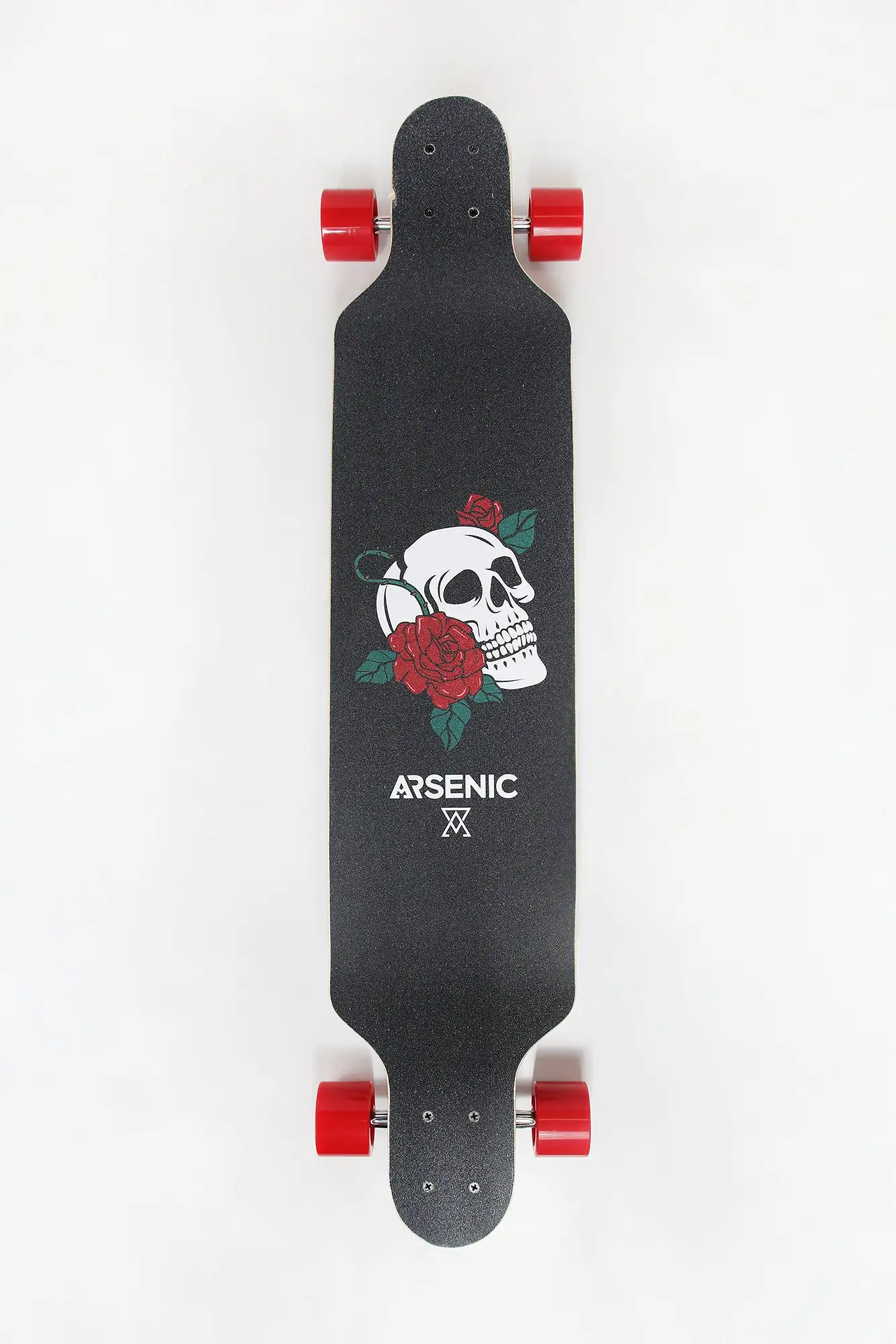 Arsenic Skull Bouquet Longboard 42