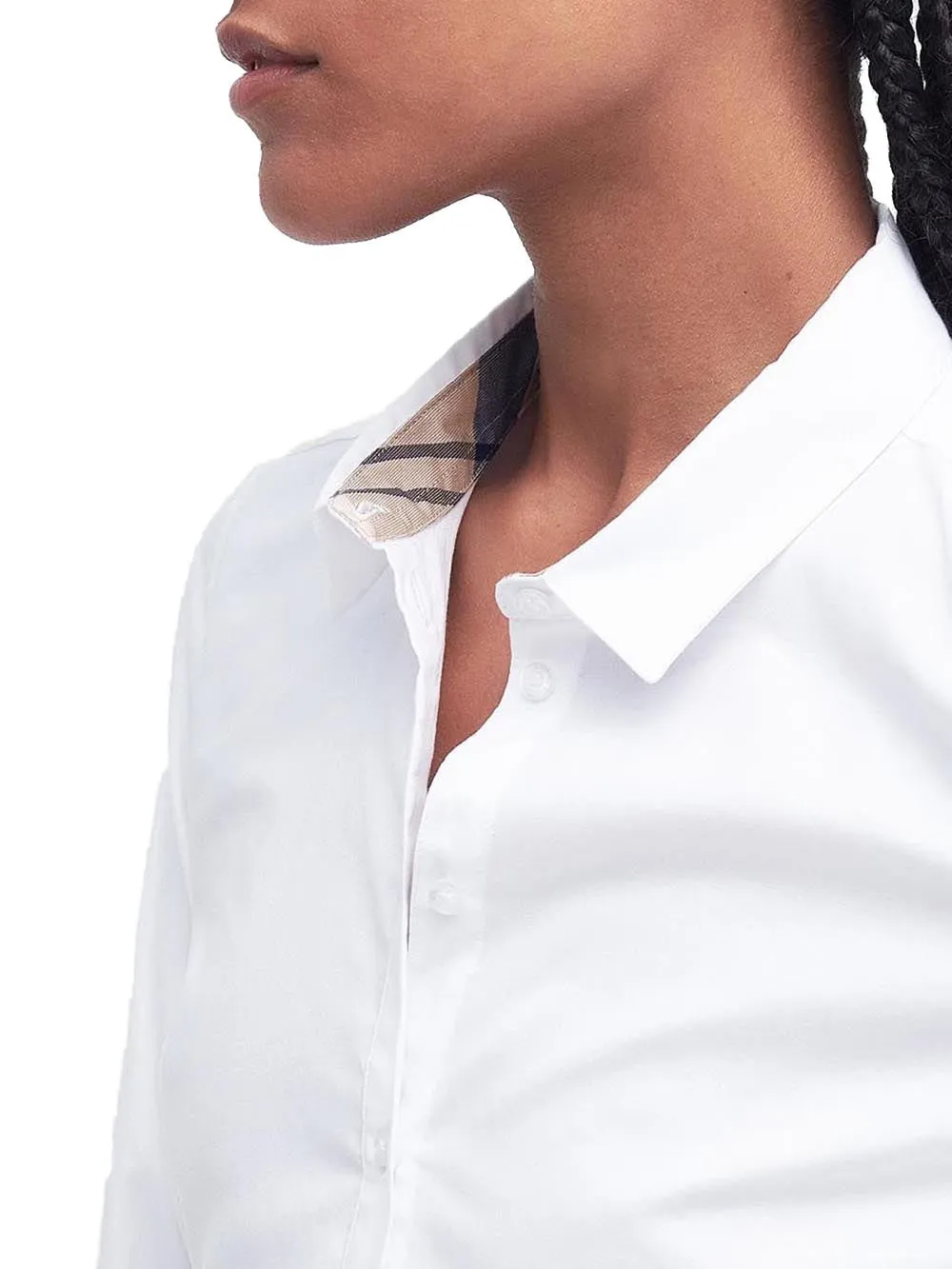 Barbour Camicia Donna Bianco