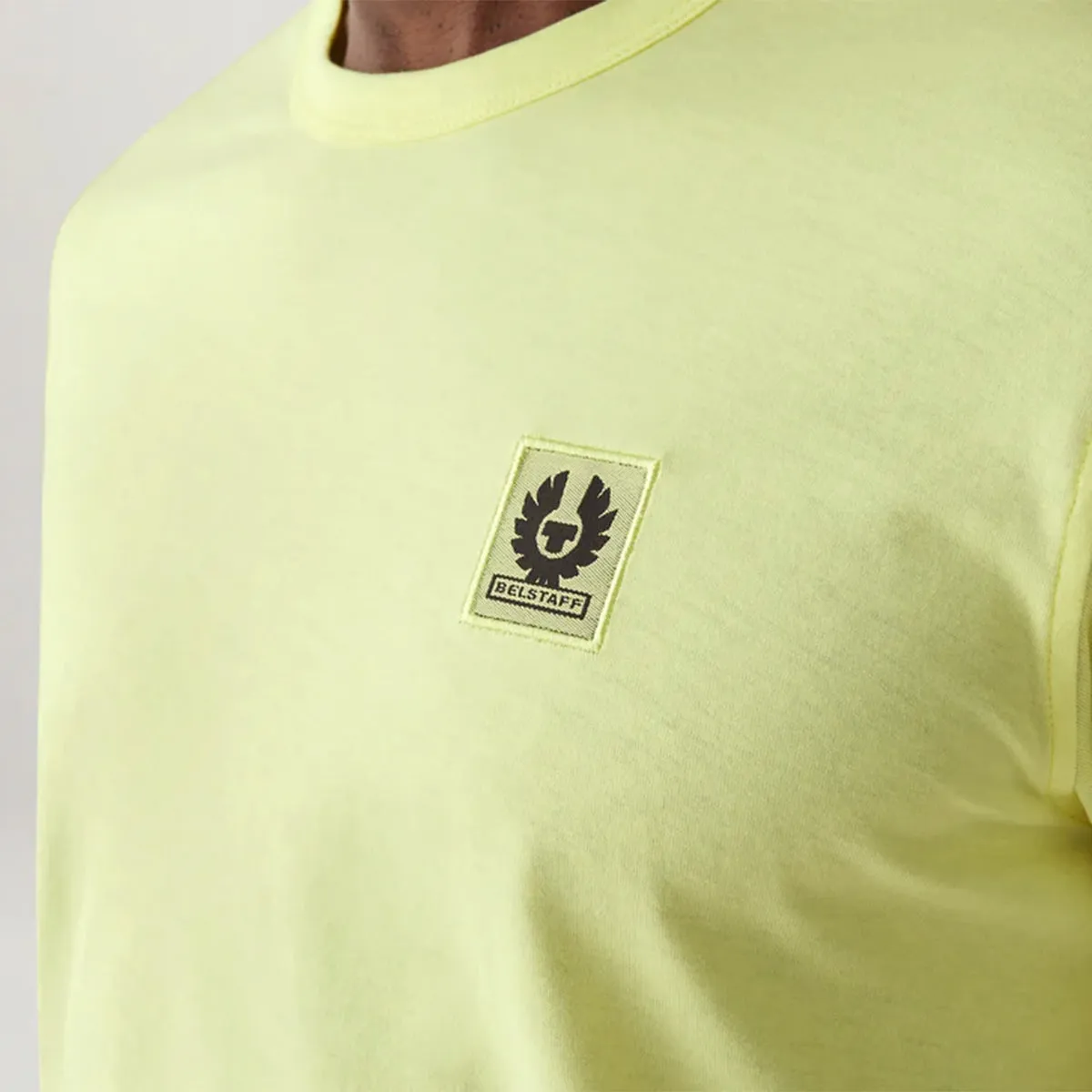 Belstaff - Logo T-Shirt in Lemon Yellow