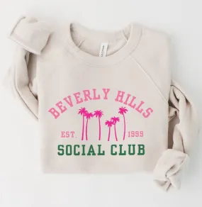 Beverly Hills Social Club Crew Neck Sweatshirt