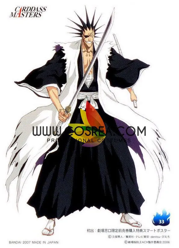 Bleach Kenpachi Kiganjo Shinigami Cosplay Costume