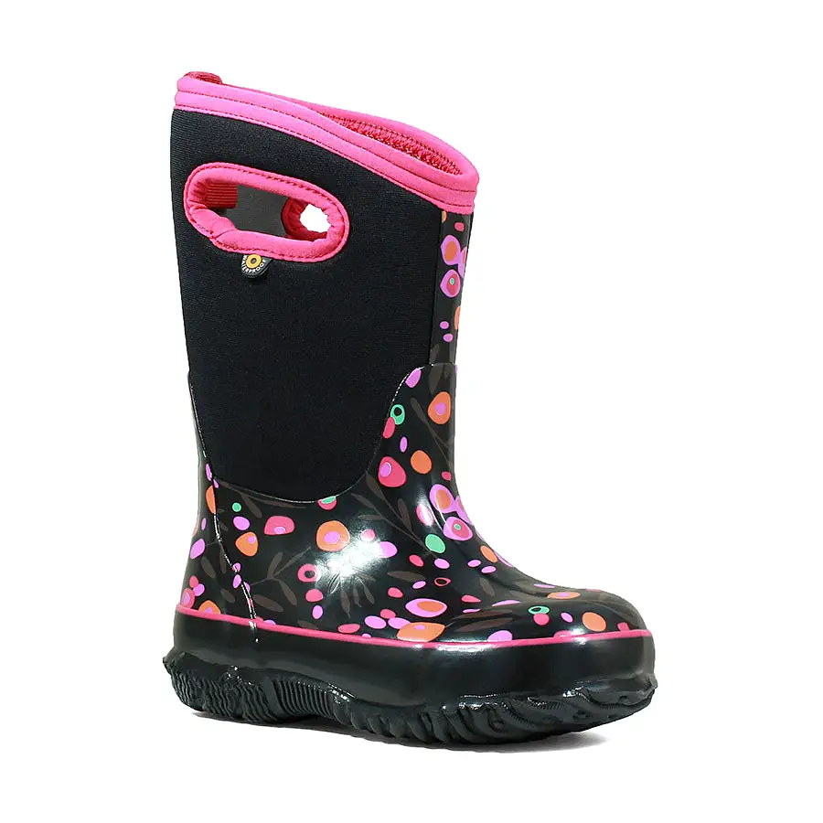 Bogs - Kids Classic Cattails in Black Multi