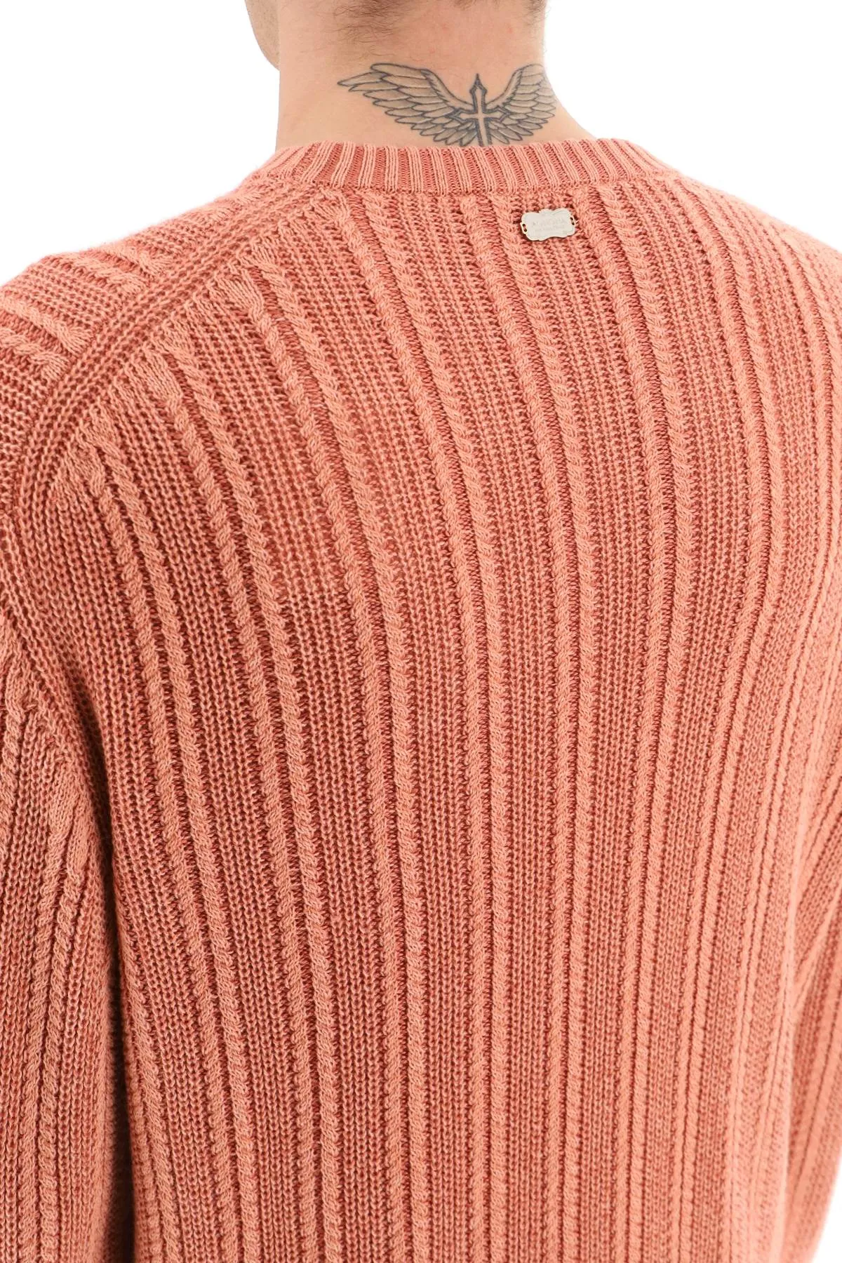 Cashmere, Silk And Cotton Sweater