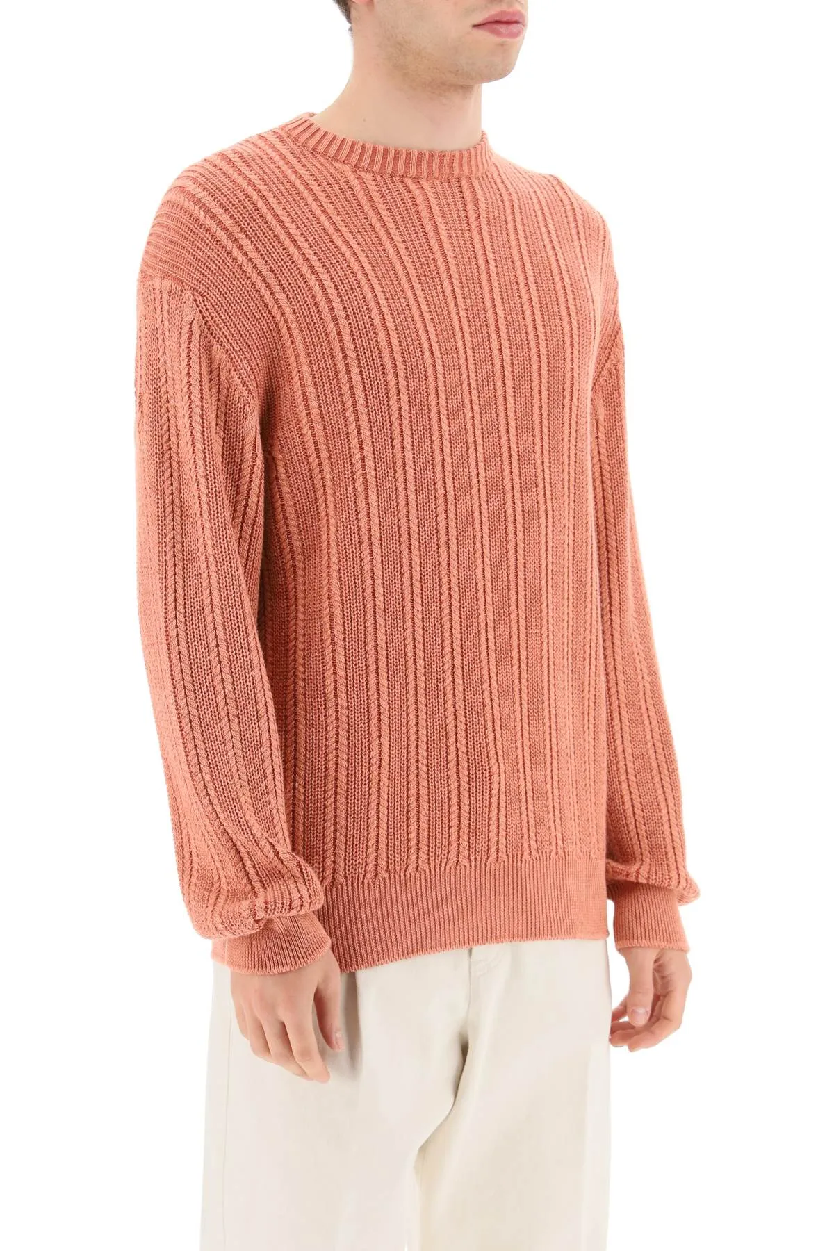 Cashmere, Silk And Cotton Sweater