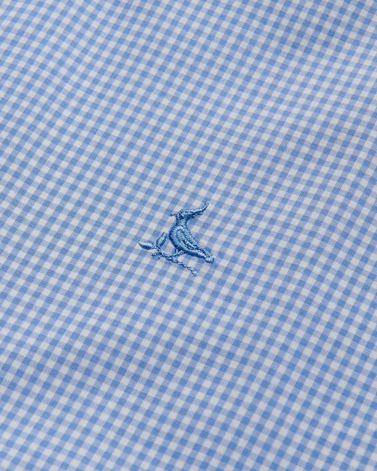 Charles Tyrwhitt BD Slim Fit Gingham Shirt Sky