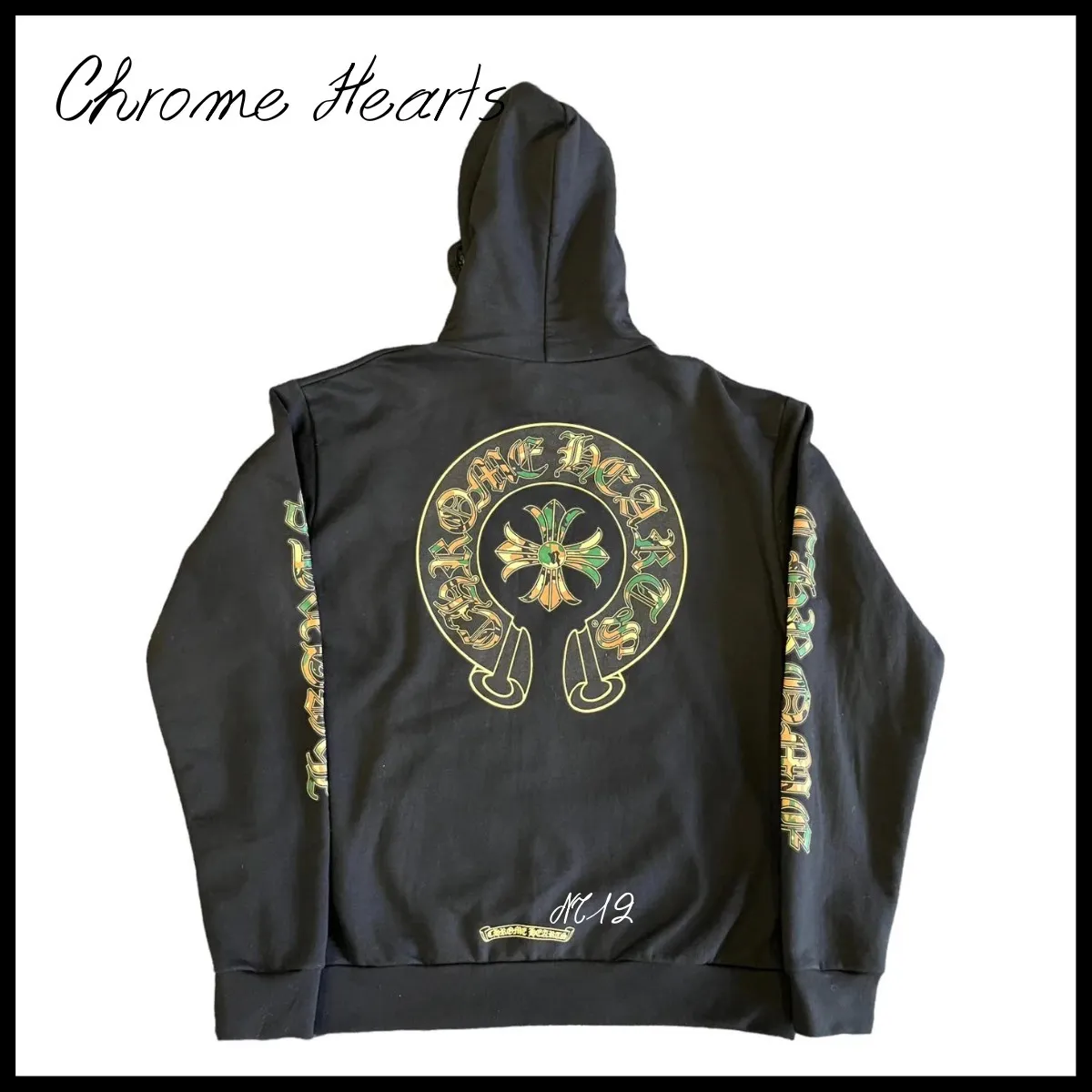 CHROME HEARTS  |Unisex Street Style Hoodies