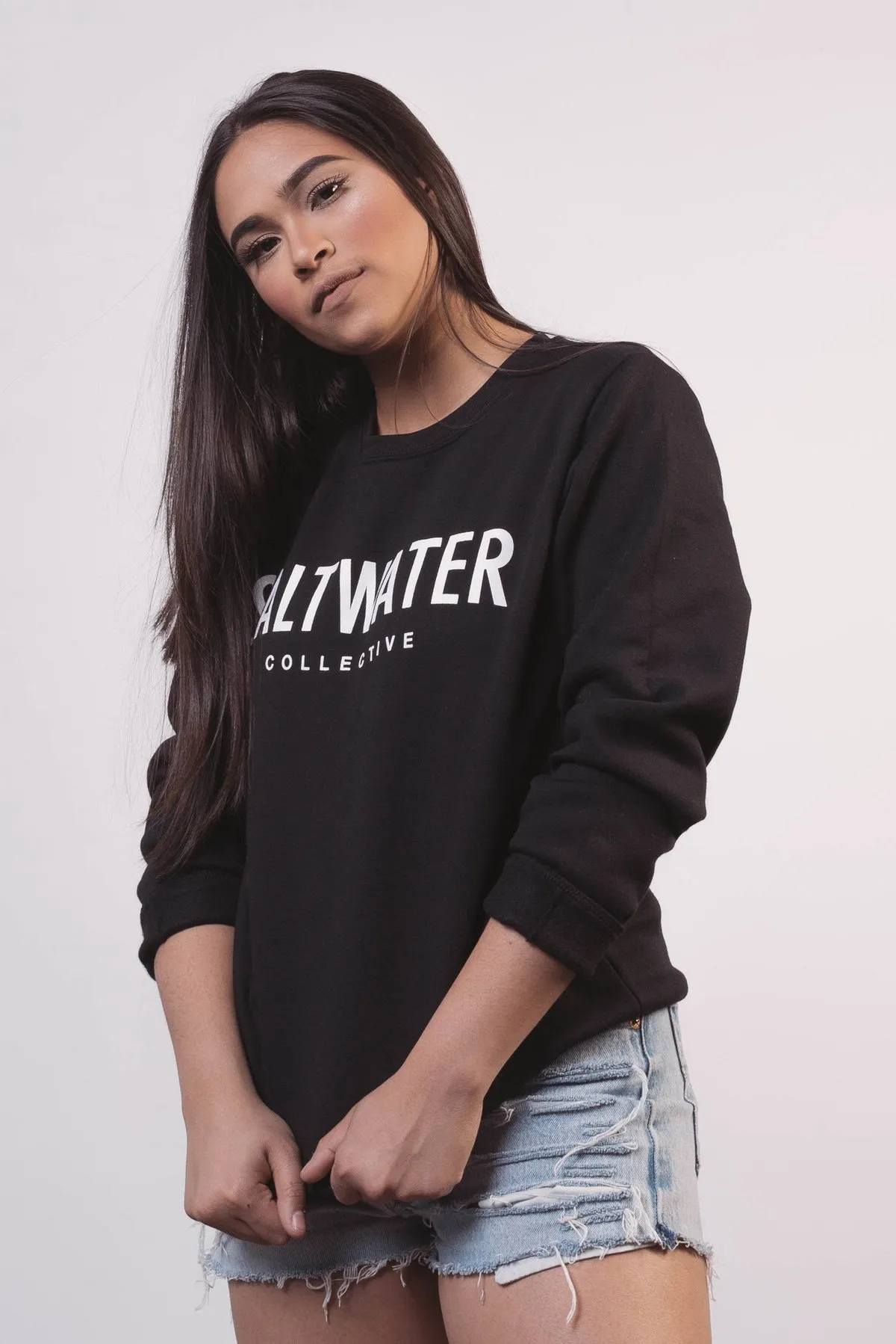 Classic Crew Sweatshirt - Black