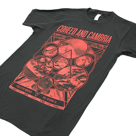 COHEED AND CAMBRIA 'MOUNTAIN PEACE' T-SHIRT