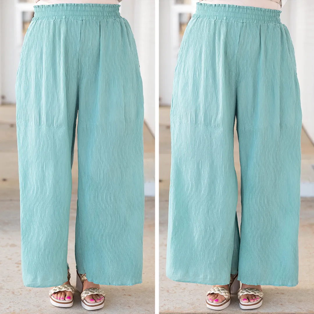 Cute And Comfortable Pants, Sage