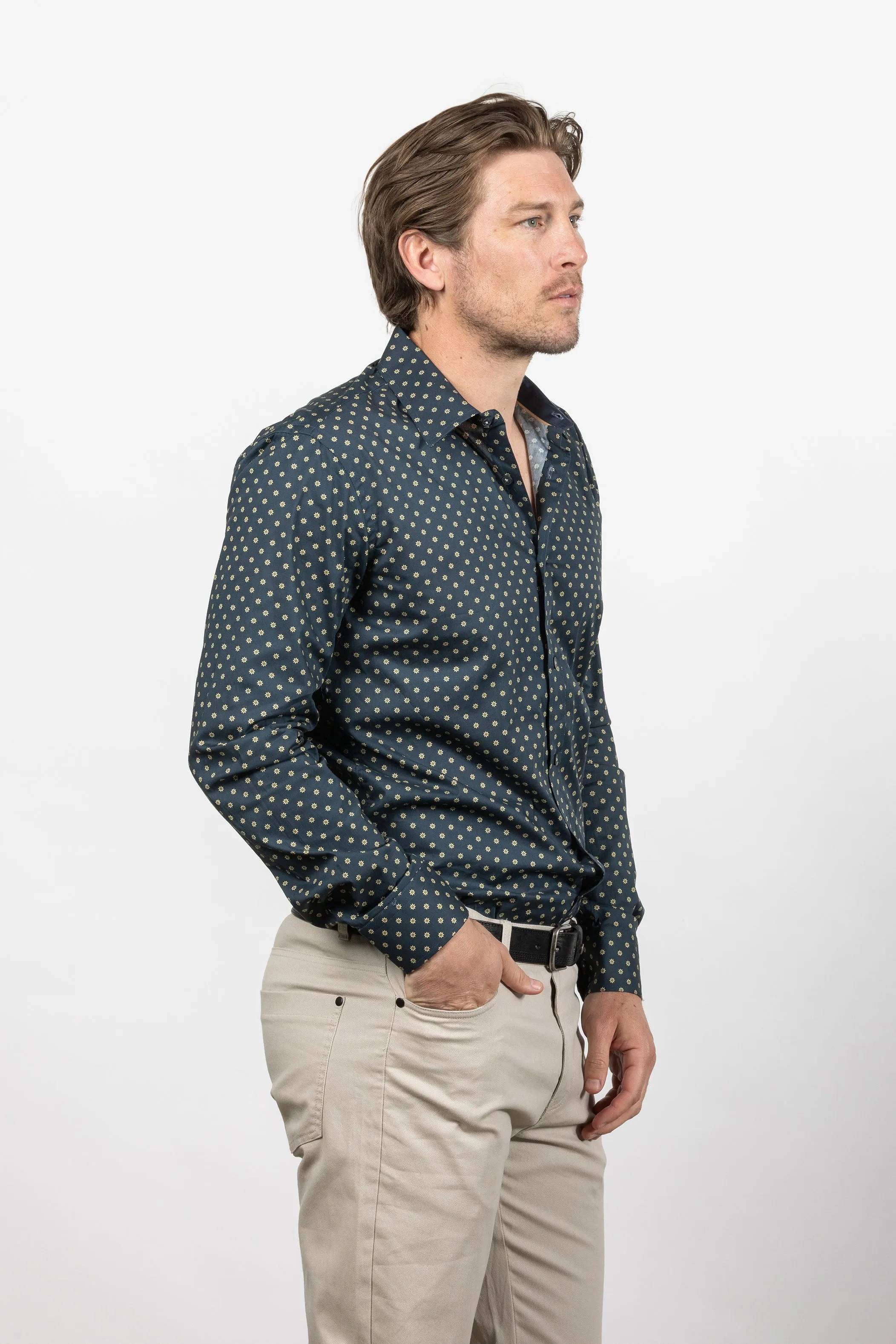 Cutler & Co - Blake Shirt - Stormy Seas