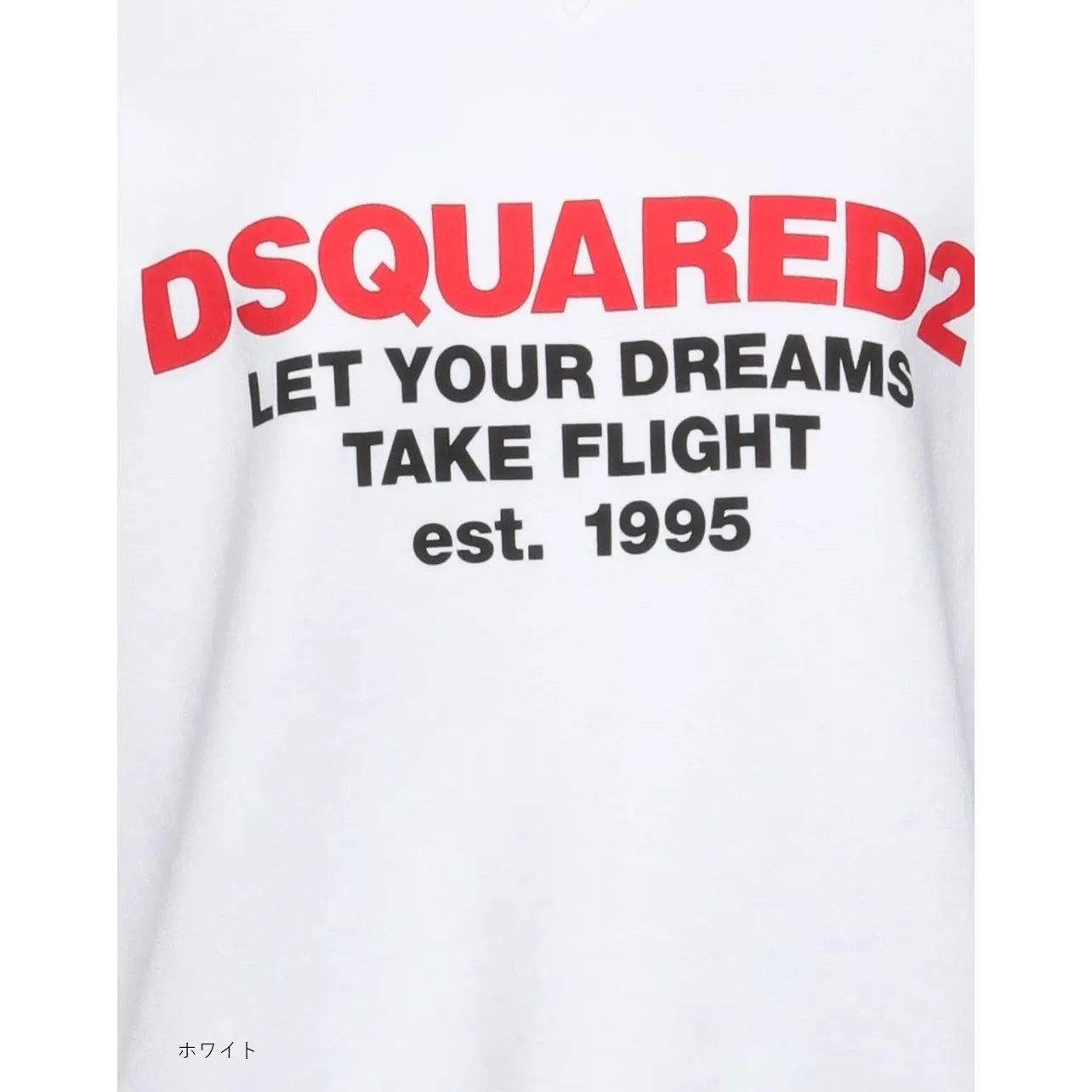 D SQUARED2  |Crew Neck Long Sleeves Plain Cotton Logo