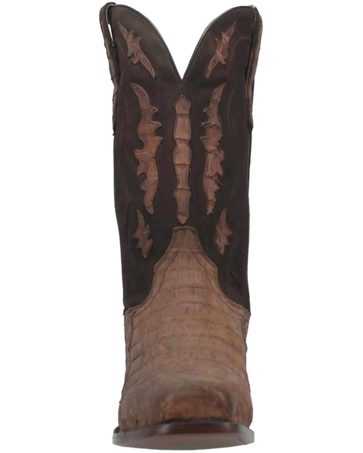 Dan Post Men's Stalker Exotic Caiman Western Boot - Square Toe