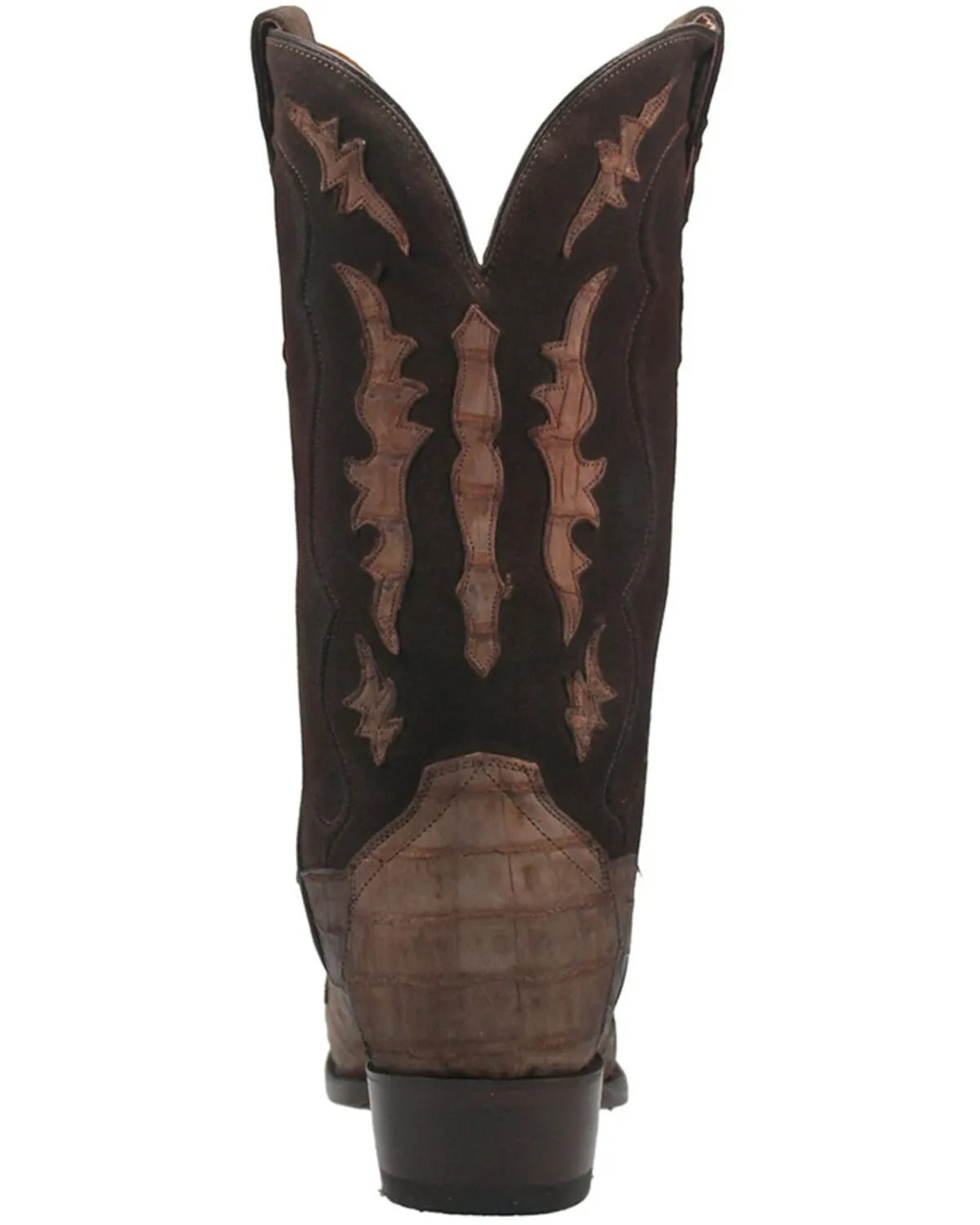 Dan Post Men's Stalker Exotic Caiman Western Boot - Square Toe