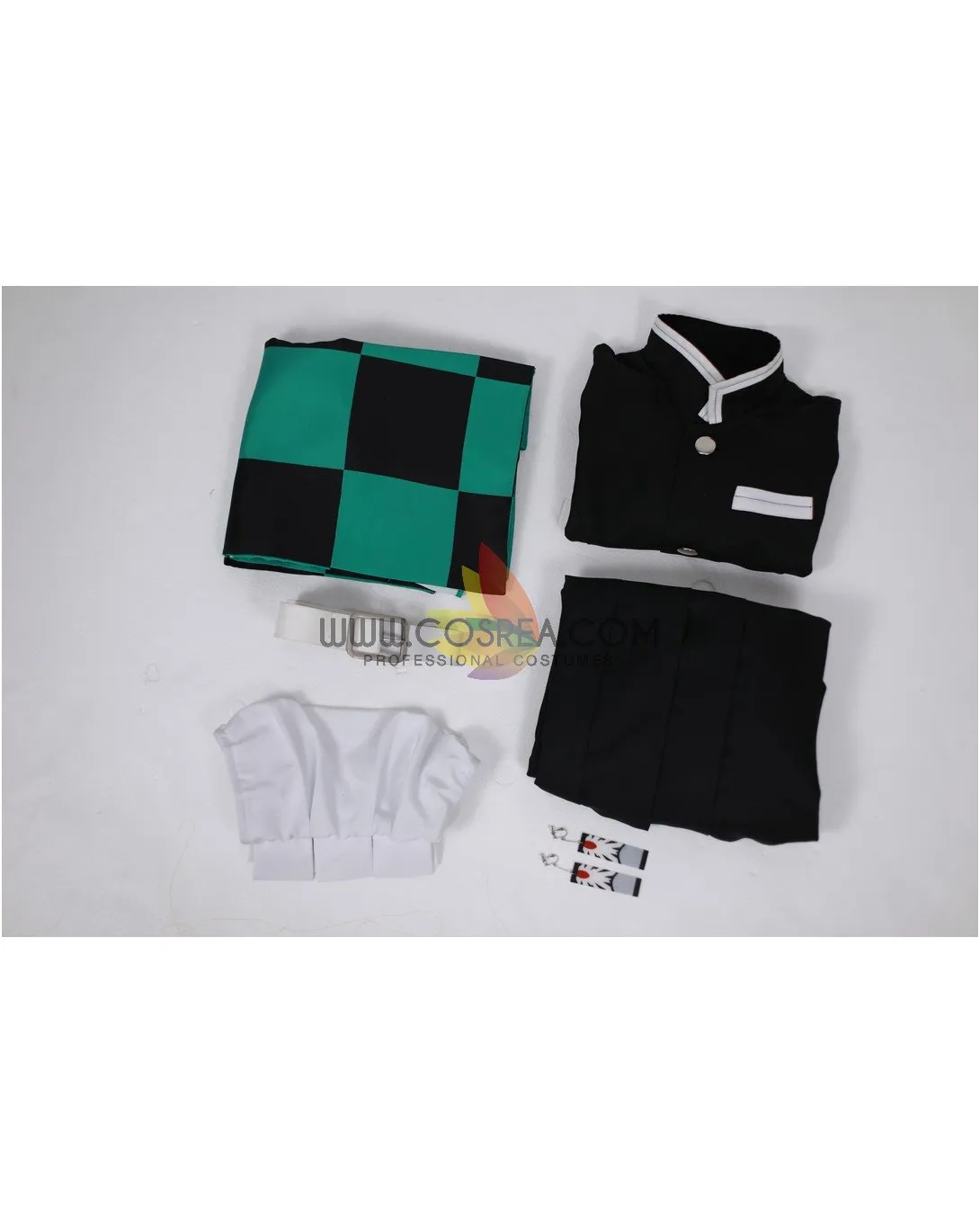 Demon Slayer Tanjiro Kamado Cosplay Costume