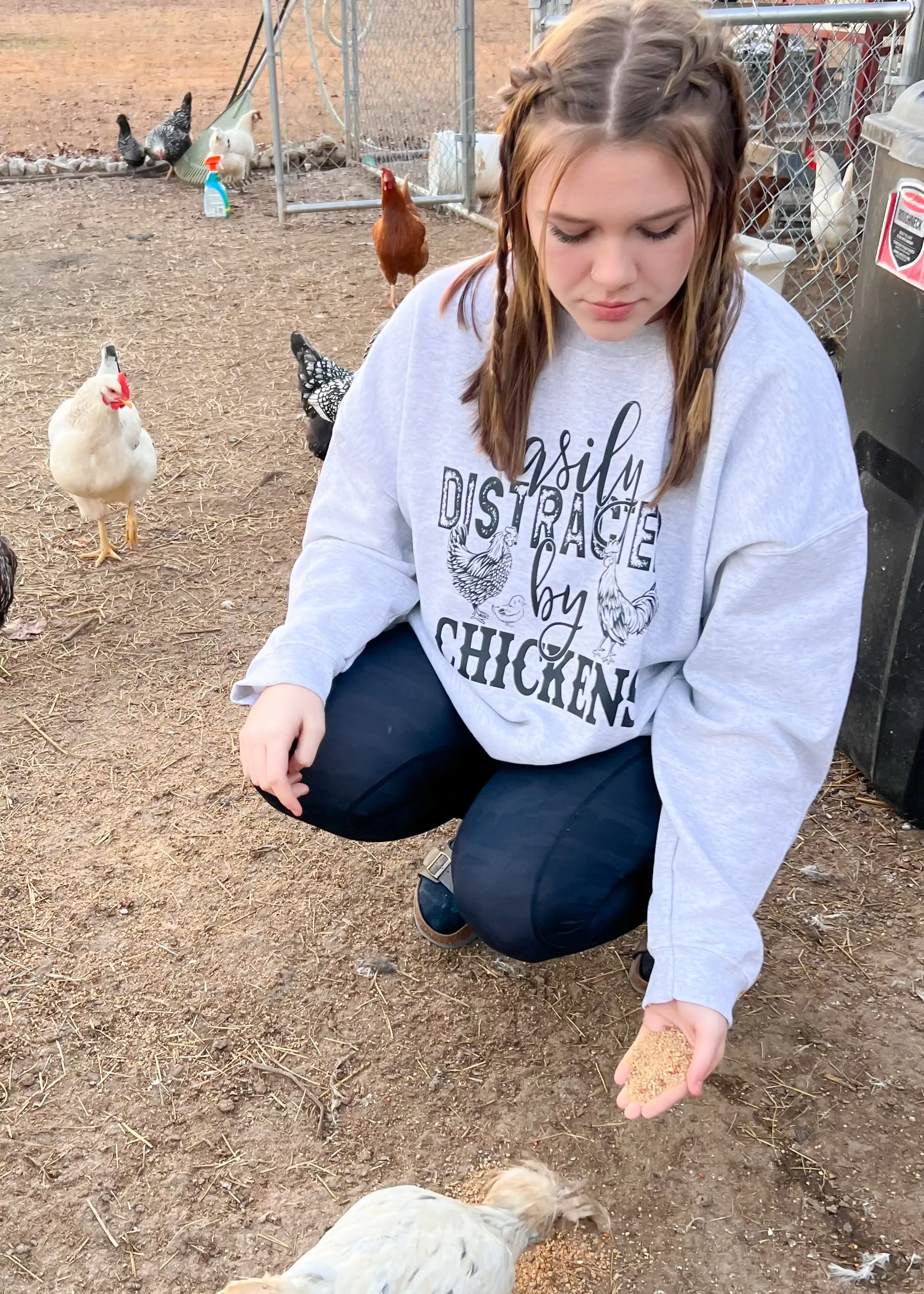 Easily Distracted Sweatshirt | Heather Grey