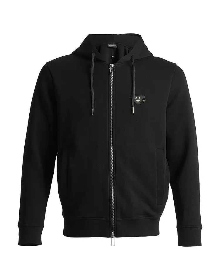 EMPORIO ARMANI  |Long Sleeves Long Sleeve T-shirt Logo Hoodies