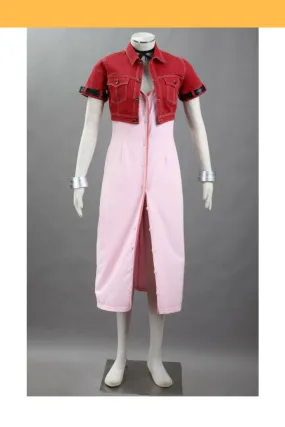 Final Fantasy VII FF7 Aerith Gainsborough Cosplay Costume