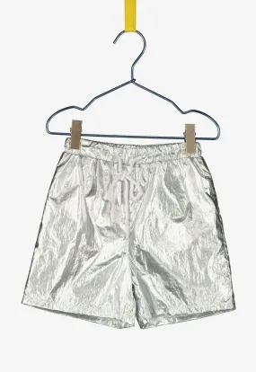 Foil Fabric Pants