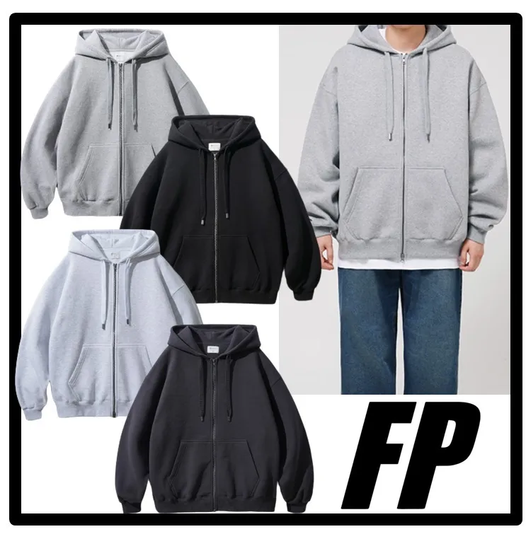 FP142  |Unisex Street Style Logo Hoodies