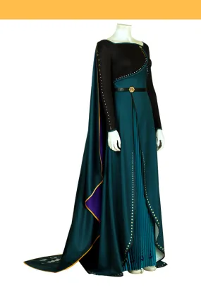 Frozen 2 Anna Queen Coronation Printed Cosplay Costume