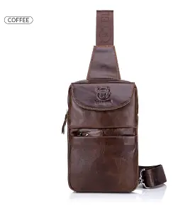 Genuine Leather Fashion Chest Bag（Buy 2 Save 8%,Automatic）