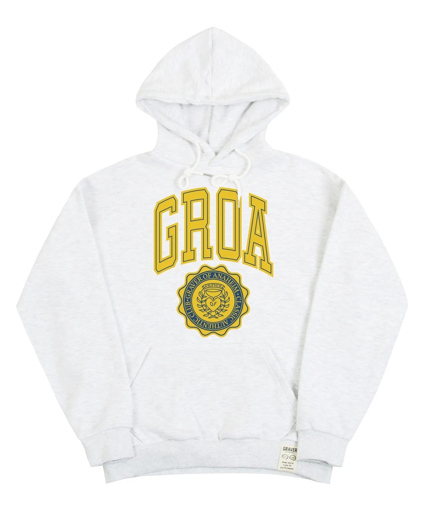 GRAVER  |[GRAVER]★GROA LOGO CLASSIC HEART HOODIE