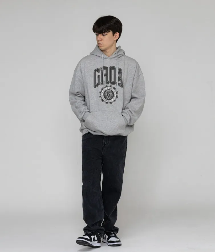 GRAVER  |[GRAVER]★GROA LOGO CLASSIC HEART HOODIE