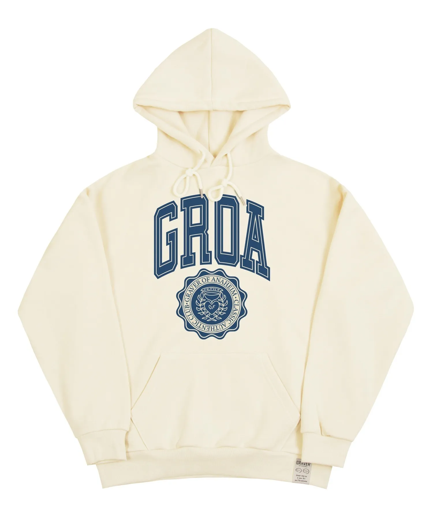 GRAVER  |[GRAVER]★GROA LOGO CLASSIC HEART HOODIE