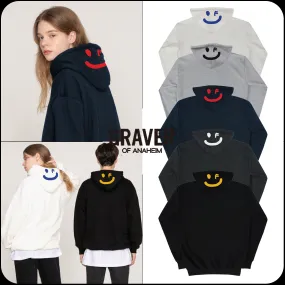 GRAVER  |[GRAVER]★HOODED BACK DRAWING SMILE HOODIE