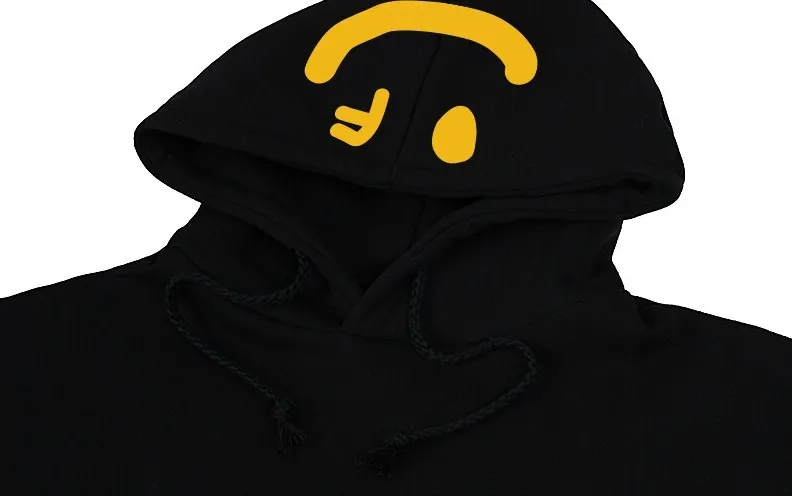 GRAVER  |[GRAVER]★HOODED BACK DRAWING SMILE HOODIE