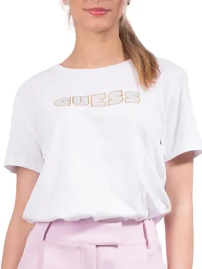 Guess T-shirt Donna W4ri30 I3z14 Bianco