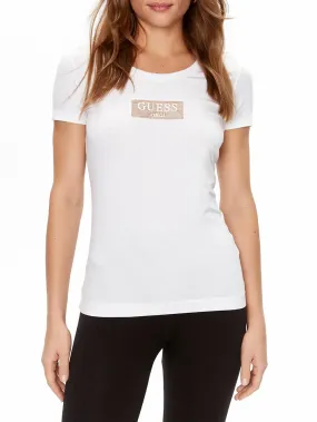 Guess T-shirt Donna W4ri33 J1314 Bianco