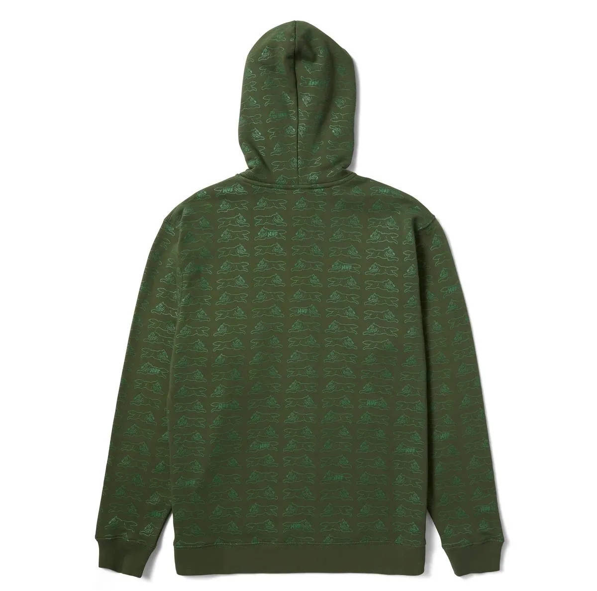 HUF  |Unisex Street Style Logo Skater Style Hoodies