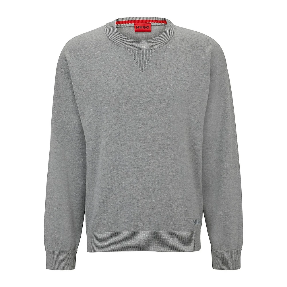 HUGO Swart Organic Cotton Sweater