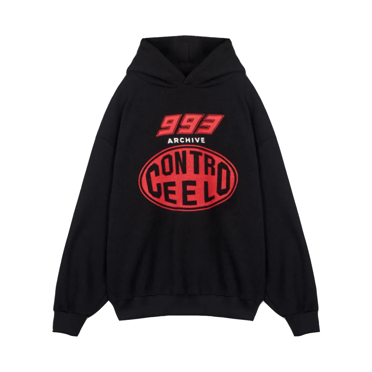 IONSEOUL  |Unisex Street Style Oversized Logo Hoodies