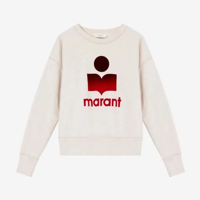 Isabel Marant  |Unisex Street Style Logo Hoodies & Sweatshirts