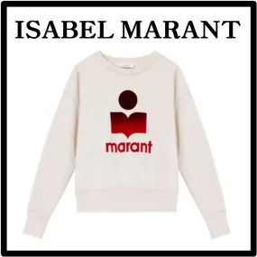 Isabel Marant  |Unisex Street Style Logo Hoodies & Sweatshirts