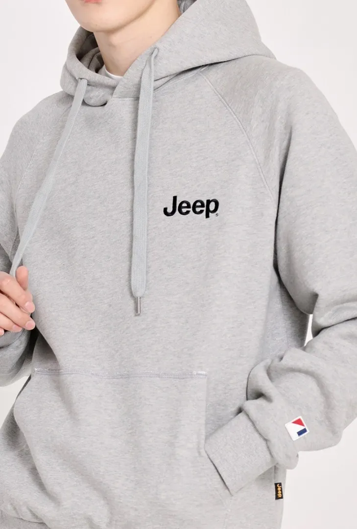 JEEP  |Unisex Street Style Logo Hoodies