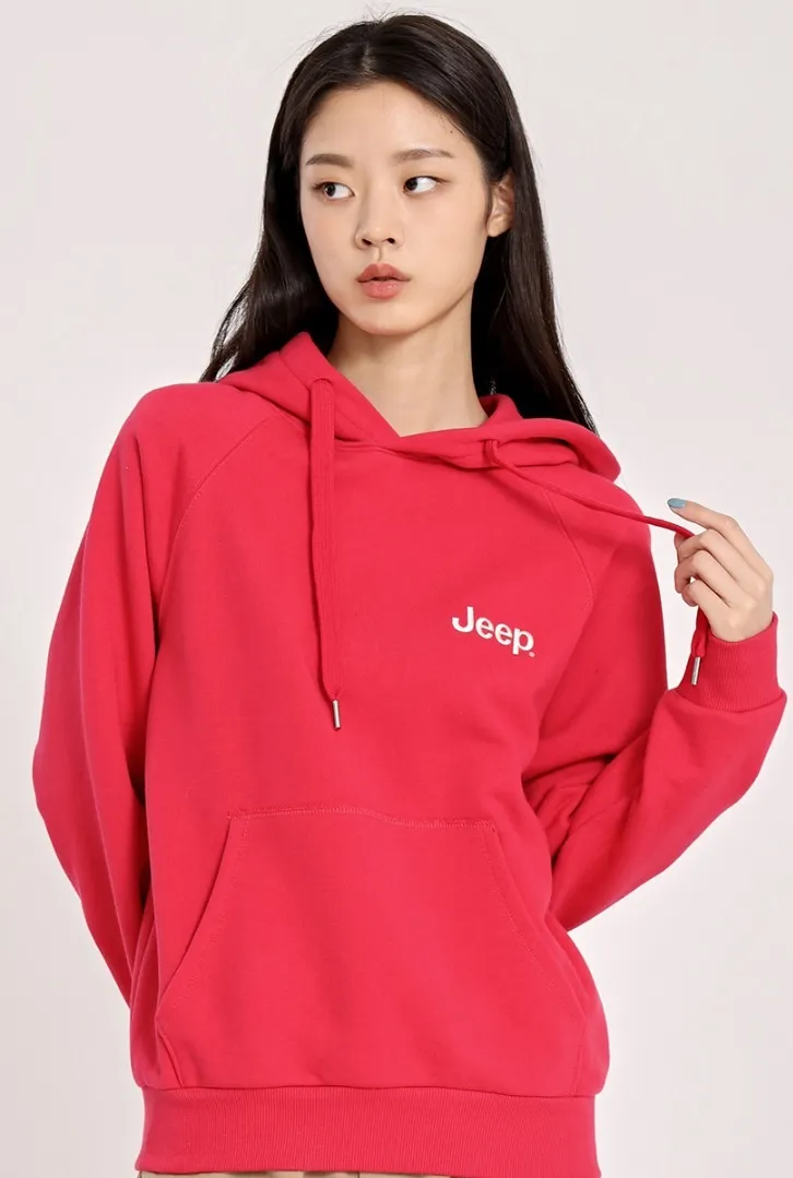 JEEP  |Unisex Street Style Logo Hoodies